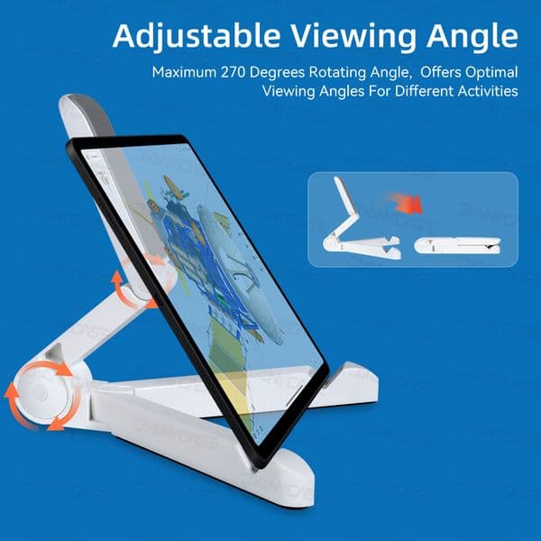 Folding Universal Tablet Stand Lazy Pad Support Phone Holder Phone Stand for Samsung Huawei Xiaomi IPhone IPad 10.2 9.7