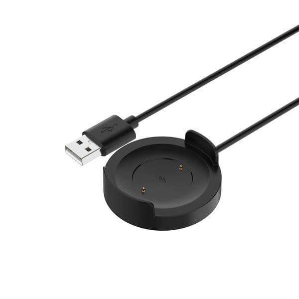 HeroIand 1M USB Charging Cable For Xiaomi Mi Watch Color Smart Watch Accessories Magnetic Dock Charger Adapter Cable black Line