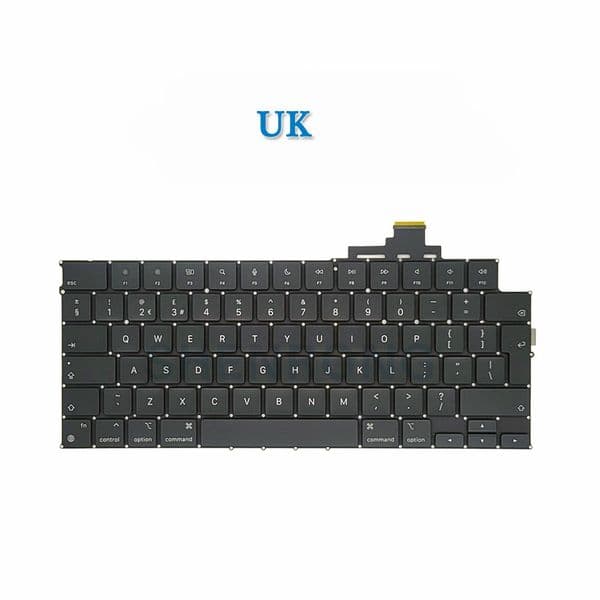 A2941 Keyboard US UK English French German Spanish Russian For MacBook Air Retina M2 15.3" A2941 Laptop Keyboard 2023 EMC 8301