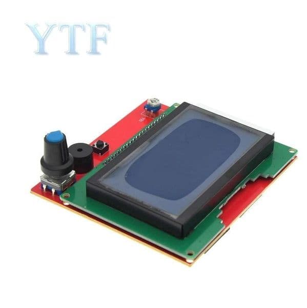 Smart Parts RAMPS 1.4 Controller Control Panel LCD 12864 Display Monitor Motherboard Blue Screen Module