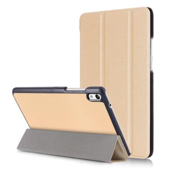 For Huawei MediaPad M5 8.4 SHT-W09 SHT-AL09 Tablet Case Custer Tri 3 Fold Folio 360 Rotating Stand Bracket Flip Leather Cover