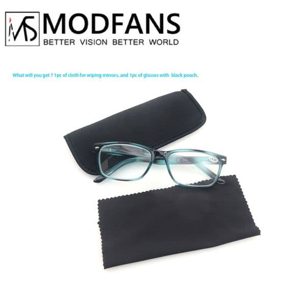 Women Reading Glasses Men Readers Eyeglasses Classic Rectangle Frame Design Flexble Spring Hinge wirh Diopter +1.0 to +4.0