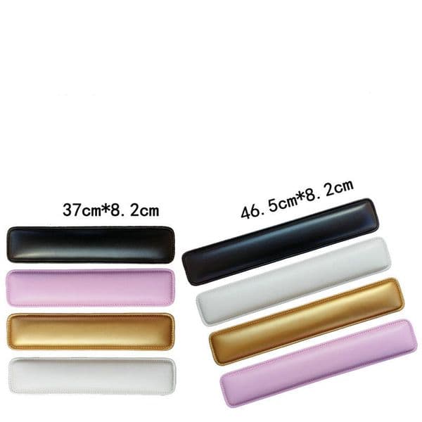 Wrist Support Keyboard Pad Wrist Rest Mouse Pad PU Leather Foam Ergonomic Keyboard Mat Mouse Mat for Computer Laptop