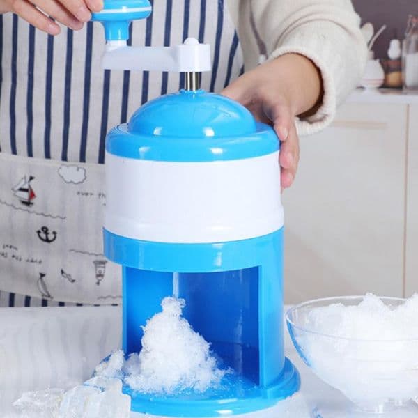Shaved Ice Crushing Machine Portable Crushed Ice Maker Manual Ice Crusher Hand Crank Ice Breaker Tool Slushie Maker For Kitchen