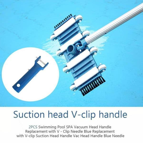 Swimming Pool Vacuum Flexible Durable Pool Brush Head Handle Replacement Cleaning Equipment Underwater Cleaner Tool Handle