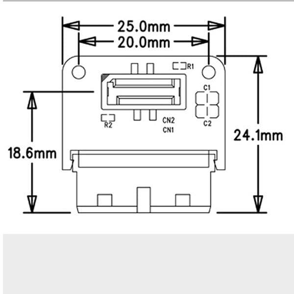 USB 3.0 19-Pin/20-Pin to Type-E Motherboard Adapter 90-Degree USB C Front Panel Connector for PC Case Efficient Cable Routing