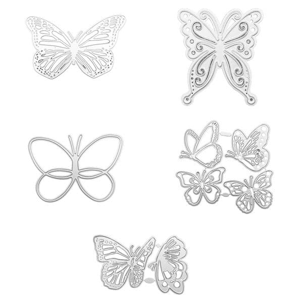 Flying Butterfly Metal Cutting Dies Handmade Crafts DIY Scrapbooking Embossing Supplies for Children Kids Girls Boys 53CA
