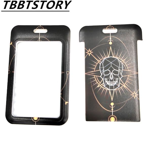 Horror Skull Head Print Cool Mobile Phone Lanyards For Keys Neck Straps ID Card Badge Holder DIY Hang Rope Accessories