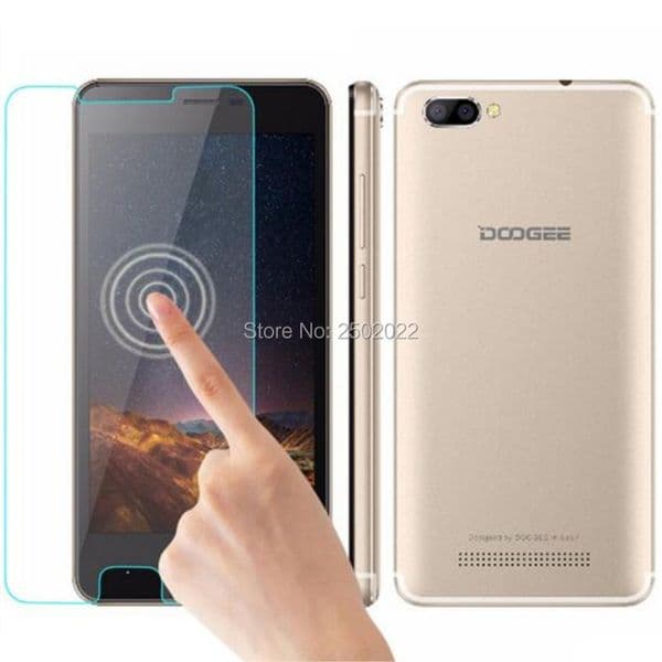 5pcs tempered glass for doogee n20 n10 s90c protective film for doogee x10 x20 x30 x50l x60l explosion-proof screen protector