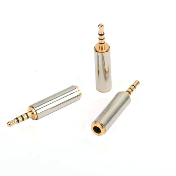 3pcs 3.5mm To 2.5mm / 2.5 Mm To 3.5 Mm Adapter Converter Stereo Audio Headphone Jack High Quality Wholesale