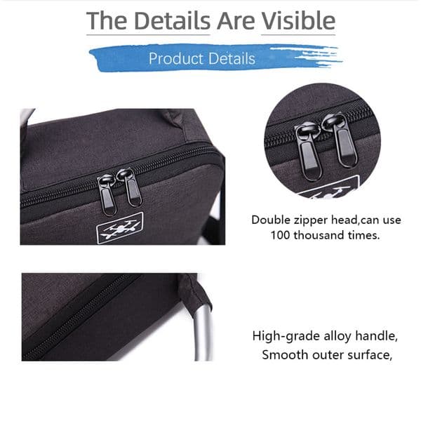 Portable Hard Carrying Case drone bag Compatible with DJI Mini SE, Fit for Remote Controller & Batteries and Other Accessories