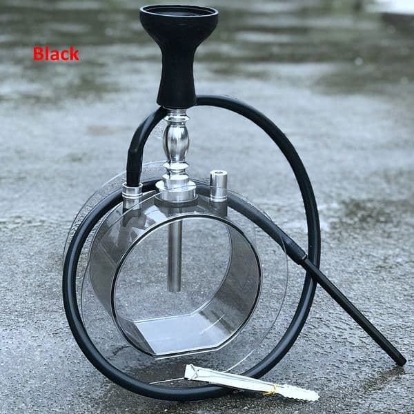 DEJAYA Acrylic Hookah Hose Narguile Pipa Chicha Cachimba Completo Shisha Pipe Single Hose Sisha Accessories Club Party