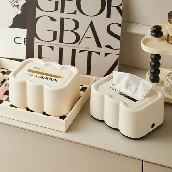Wipes Dispenser Case Table Tissue Box Wet Wipes Holder Rectangular Wet Wipes Cover Case with Lid for Tissue Bathroom Wet Wipes