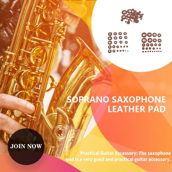 Saxophone Pads Leather Accessories Portable Replaced Parts Repairing Tools Pad Instrument Fitting Supplies Tenor 25pcs