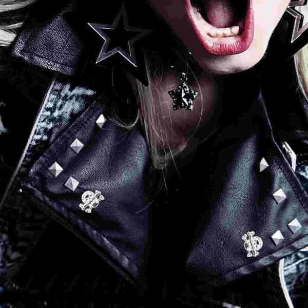 Screws Ornaments Skull Head Studs Spikes Metal Screw Back Leather Punk Rivetsfor Diy Craft Leather Supplies Purse Clothes