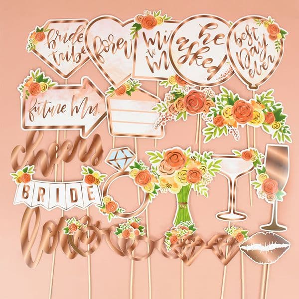Team Bride To Be Photo Booth Props Frame Just Married Funny Lips Glasses Photo Props For Wedding Decor Bachelorette Hen Party