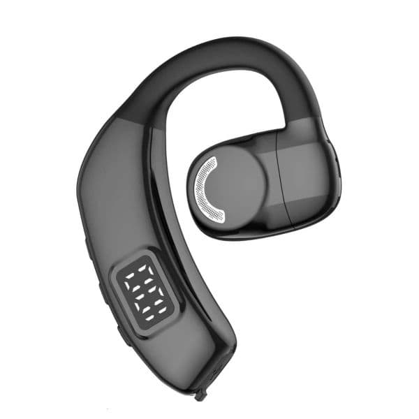 Open Ear Headphones Wireless Headphones with Deep Bass Stereo Sound, IPX5 Waterproof Wireless Earbuds 16H Playtime Bluetooth Headphones with Earhooks for Sport