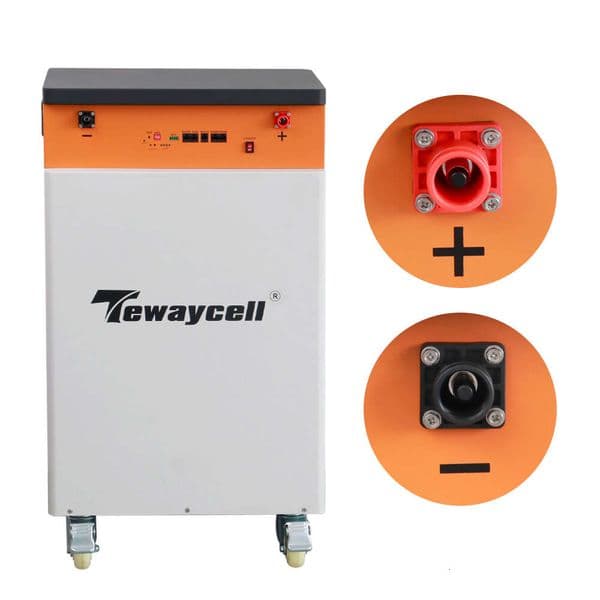 Tewaycell 300Ah Lifepo4 Battery 48V Powerwall 15KW ESS for Home On Off Grid Energy Solar Storage System EU NO TAX