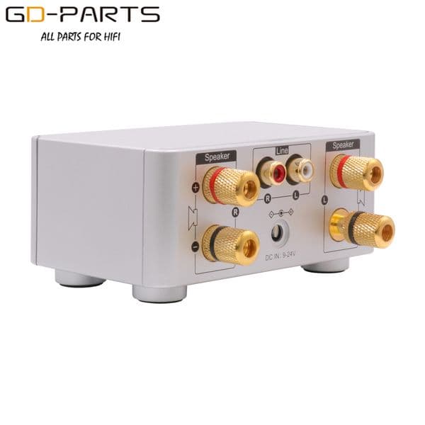 HiFi Audio Stereo Digital Amplifier Support Bluetooth 5.0 TPA3116 Board 50Wx2 Desktop AMP AUX USB TF Card Player with Power