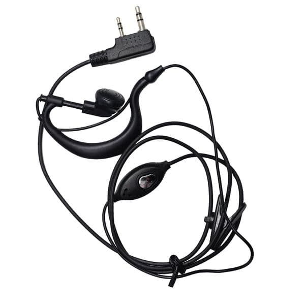 Walkie Talkie Headset Earphone 2 Pin K Port Two Way Ham Radio Speaker Mic Earpiece For Baofeng BF-888S UV5R UV82 BFR5 Headphone