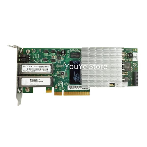 Original For HP NC523SFP QLE3242 10G Fiber Optic Network Card 10GB 2 Port Dual Port 593717-B21 593742-001 593715-001