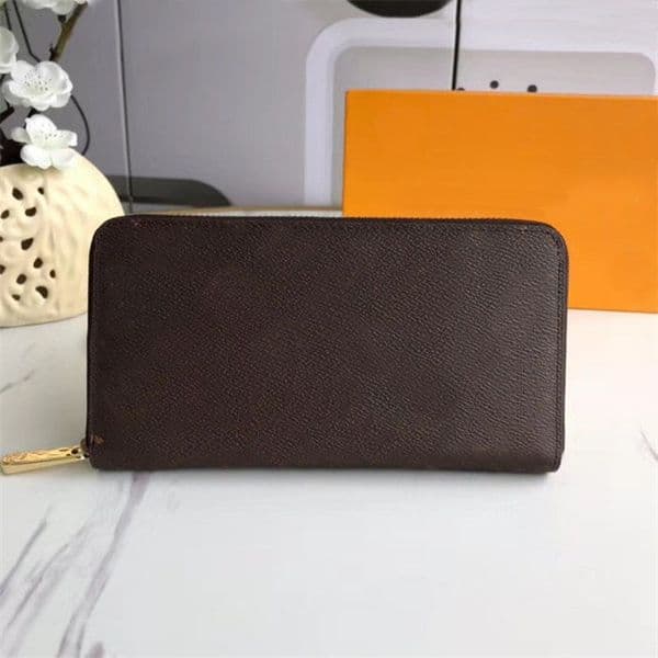 Wholesale Flower symmetrical wallet Fashion Genuine leather wallet purses Women Purse mens wallet portafoglio