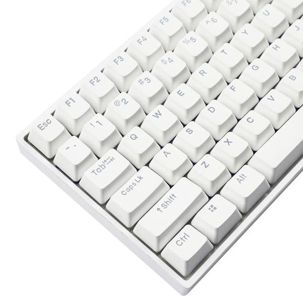 108 122 YMDK Double Shot White Backlit Keycaps PBT OEM Profile Keycap For MX Mechanical Keyboard 104 87 84 96 68