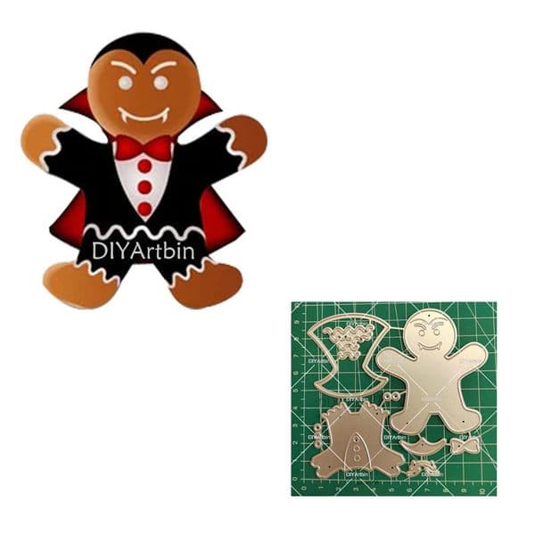 Halloween Gingerbread Metal Cutting Dies Stencils For DIY Scrapbooking Photo Album Decorative DIY Paper Cards Crafts Dies