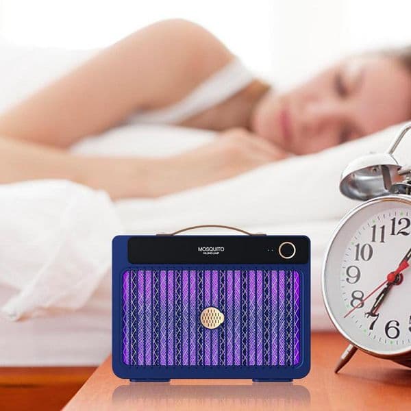 New Mosquito Killer Lamp USB Rechargeable Electric Mosquito Killer Lamp Fly Swatter 3000V Repellent Lamp Portable Fly Zapper