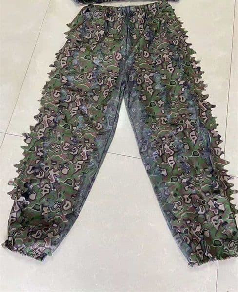 Jacht Kleding Sniper Airsoft Camouflage Ghillie Pak Militair Uniform Clothes Jungle Suit CS Training Clothing Hunting Pants