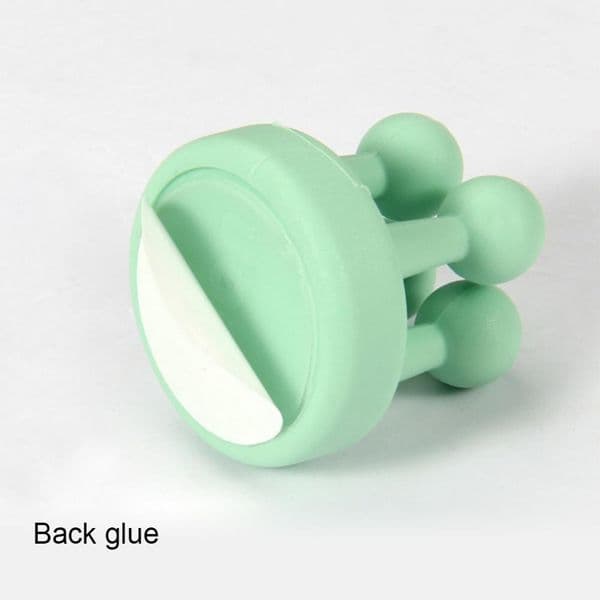 Silicone Toothbrush Razor Holders Hook Wall Door Hooks Towel Key Plug Holder Hangers For Kitchen Bathroom Home Office Organizer