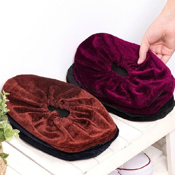 Portable Reusable Shoe Covers, Washable, Elastic, Dust Proof, Non-Slip Flannel Overshoes, Boot Overshoes Storage Bag