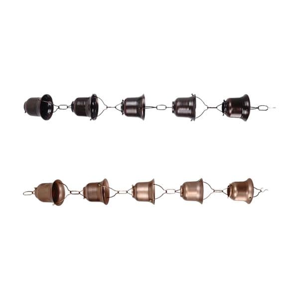 Gutter Rain Chain 39.37in Decorative Replace Garden Rainwater Catcher Rainwater Chains for Divert Water Outdoor Roofs Home Yard