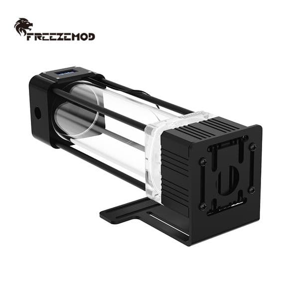 FREEZEMOD water cooler water pump and tank kit integrated VA LCD screen temperature display .PUB-FS6WX