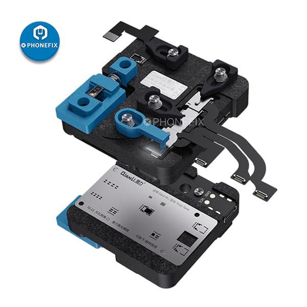 Qianli DZJ1 / WYLIE K11 Face ID Dot Projector Fixture for iPhone X-15 PM Face ID IC Chips Repair True Tone BGA Reballing Stencil
