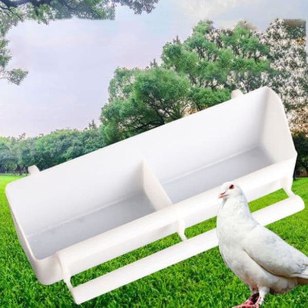 Parrot Food Box Feeder Peony Bird Pearl Food Cup Bird Cage Food Box Accessories Aviary Hanging Stand Drinker Box Container