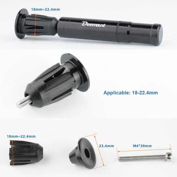 MTB Road Bike Tires Repair Tools Bar End Hidden Bicycle Maintenance Mini Tool with Rubber Stripes