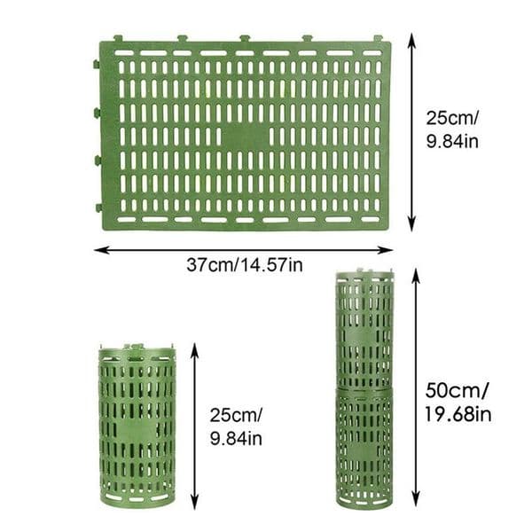 3Pcs Tree Trunk Protector Wrap Mesh Plant Covers Tree Tubes for Seedlings Saplings Weather-Proof Durable Plant Bark Protection