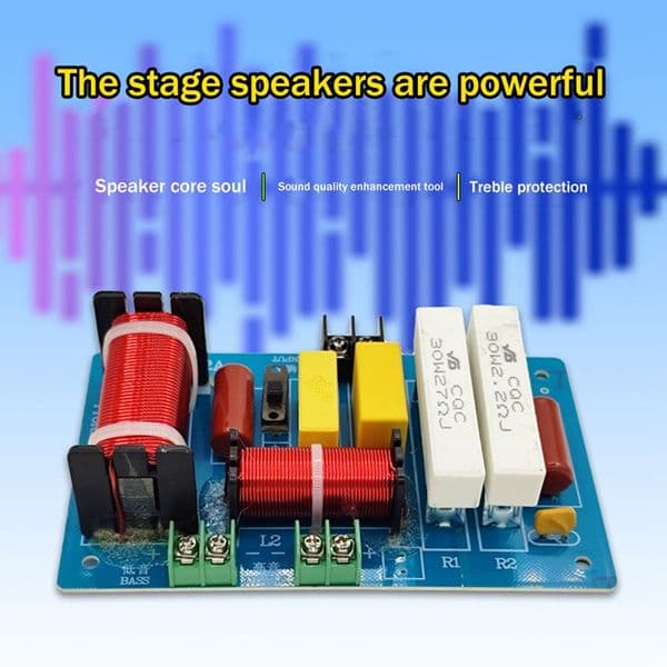 PA-2A 450W 2 Way Audio Speaker Divider Hi-Fi Crossover KTV Stage Professional Speaker Crossover