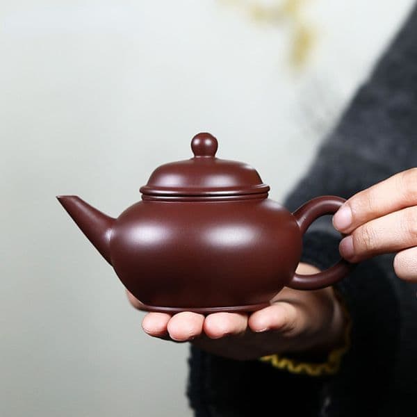 190ml Chinese Yixing Purple Clay Teapot Handmade Zhu Mud Beauty Tea Pot Zisha Filter Tea Maker Customized Teaware Gifts