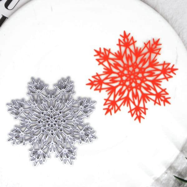 Snowflake Metal Cutting Dies for Card Making Paper Embossing Die Cuts Sets Album Crafts 2023 Templates Stencils Art Cutter Stenc