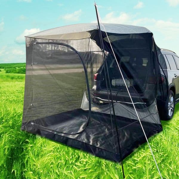 Car Awning Tent Sun Shelter Tent Portable Outdoor Car Canopy Sun Shade Canopy Tent For Cars Trucks Car Rear Tent Awning