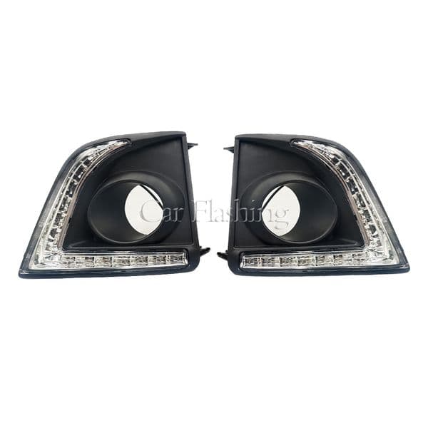 For Toyota Corolla 2014 2015 2016 LED DRL Daytime Running Lights turn signal Daylight Fog Lamp Fog light Wires Switch Harness