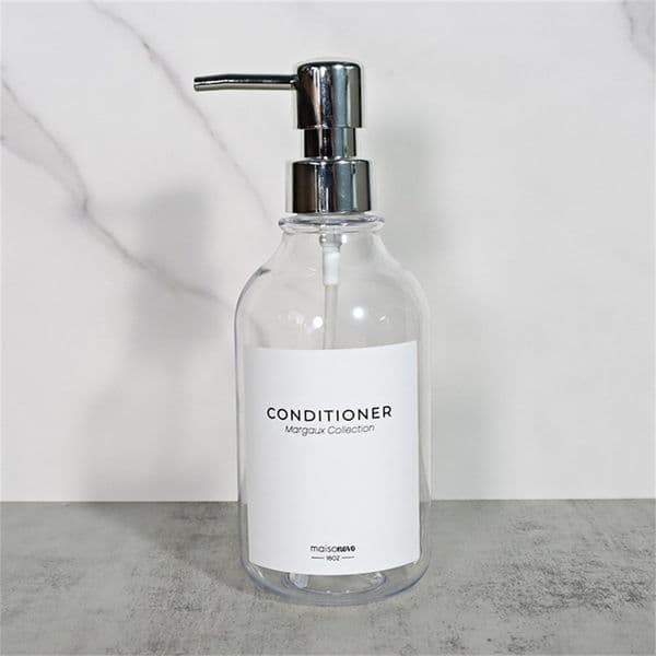 300/500ml Soap Dispenser Refillable Shampoo Shower Gel Bottle Multi-purpose Liquid Storage Container Bottles for Bathroom /Kitch