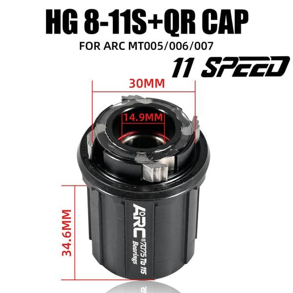 ARC Freehub Bicycle FreeHub Hg Xdr MS Freehubs Body 8 9 10 11 12 Speed Mtb Mountain Bike Hub Parts