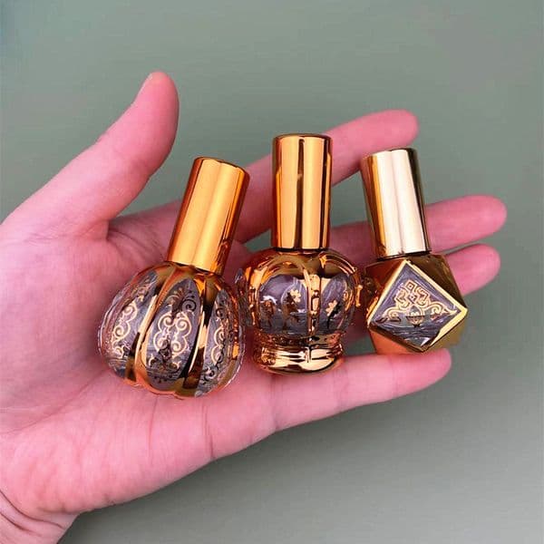 8/12/15ml Spray Bottles Sample Empty Containers Travel Portable Glass Perfume Bottle Atomizer Elegant Alcohol Spray Bottle