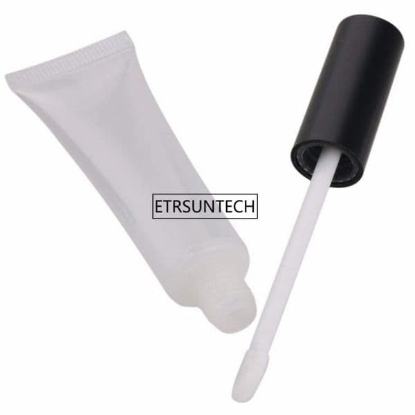 10/30/50pcs Makeup Empty Tubes Lip Gloss Clear Cosmetic Containers 15ml Empty Plastic Clear Lip Tubes Containers F2578
