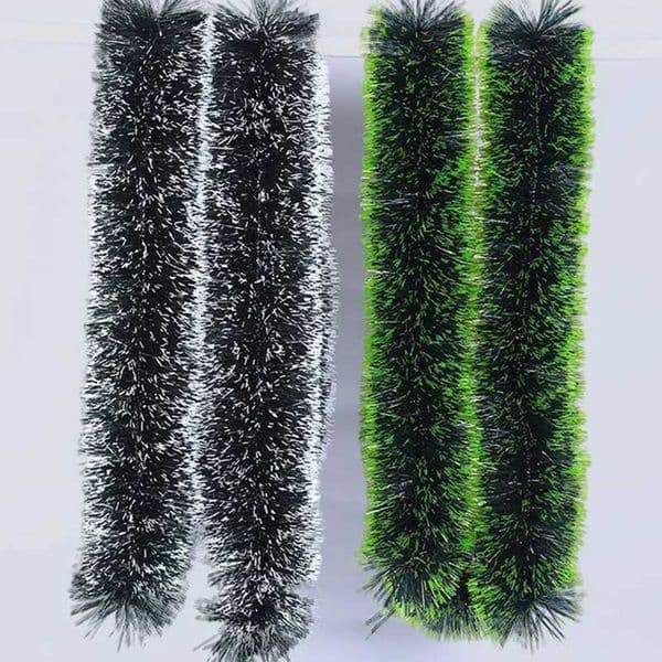1 piece about 2M Christmas Garden Family Party Wall Decoration Christmas Tree Decoration Stickers with Bow Party Supplies W241008