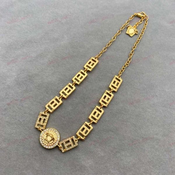 Designer Luxury Necklace Luxury Designer Cuba Link Choker Pendant Chain Necklaces Link With Box for Women Gift Jewelry