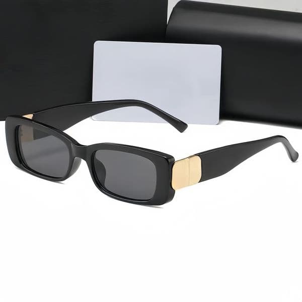 designer sunglasses for men womens man woman rectangle polarized classic mirror sunglasses Lunette de frame sunglass with box